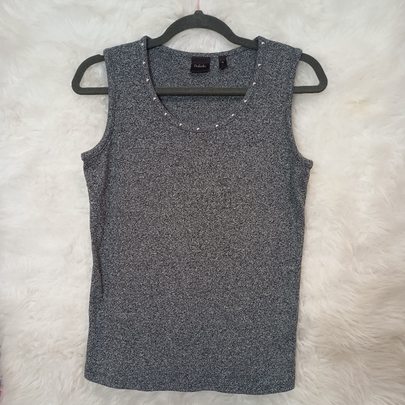 Raphaela Gray Sleeveless Tank Top Size M - Picture 4 of 7